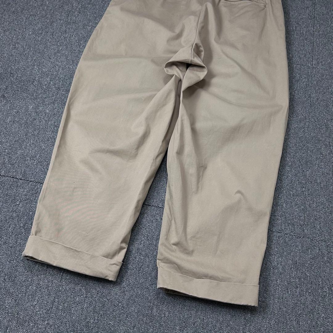 BEAMS PLUS 2タック ワイドチノパン テーパード ビームスプラス