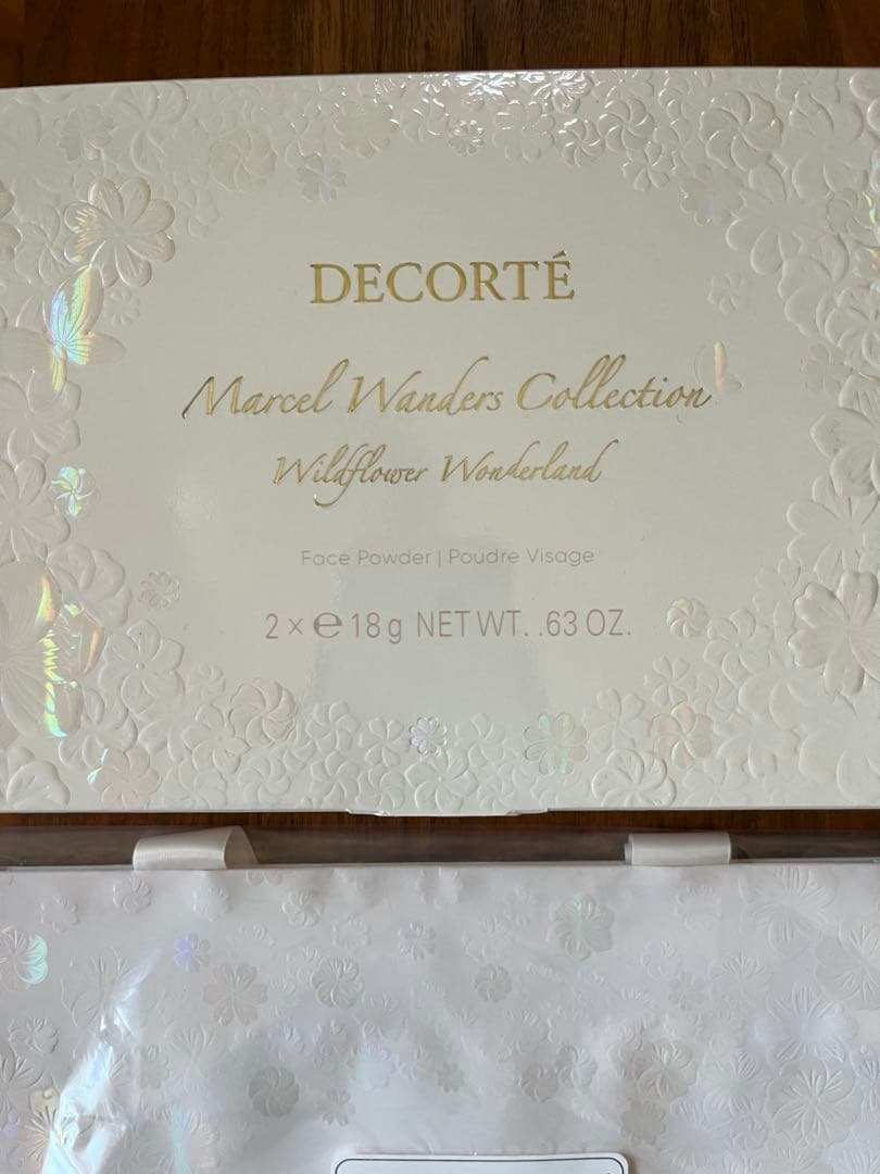 【新品未使用】マルセルワンダースコレクションコスメデコルテフェイスパウダーXIV