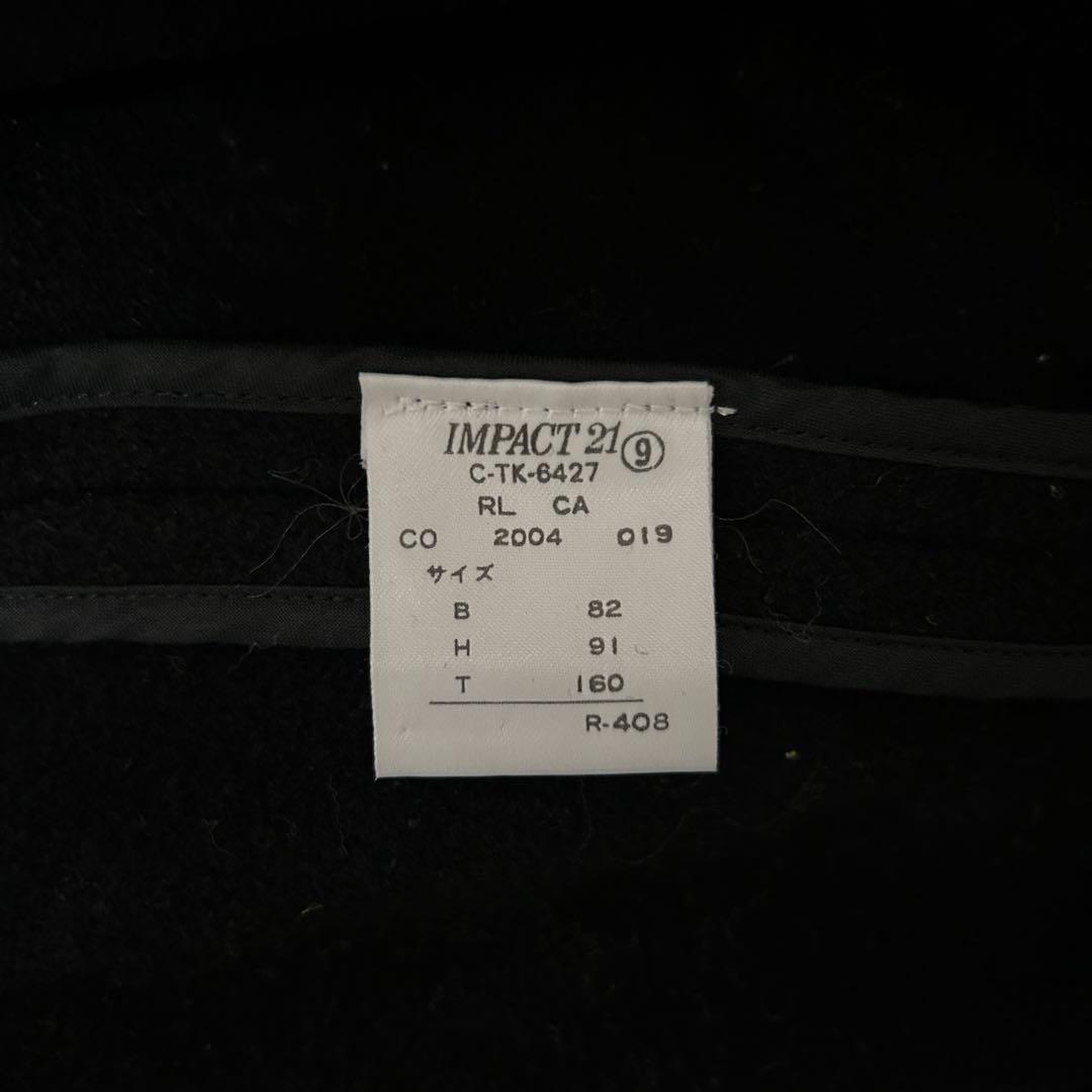 90s ラルフローレン ダッフルコート ブラック 大文字タグ