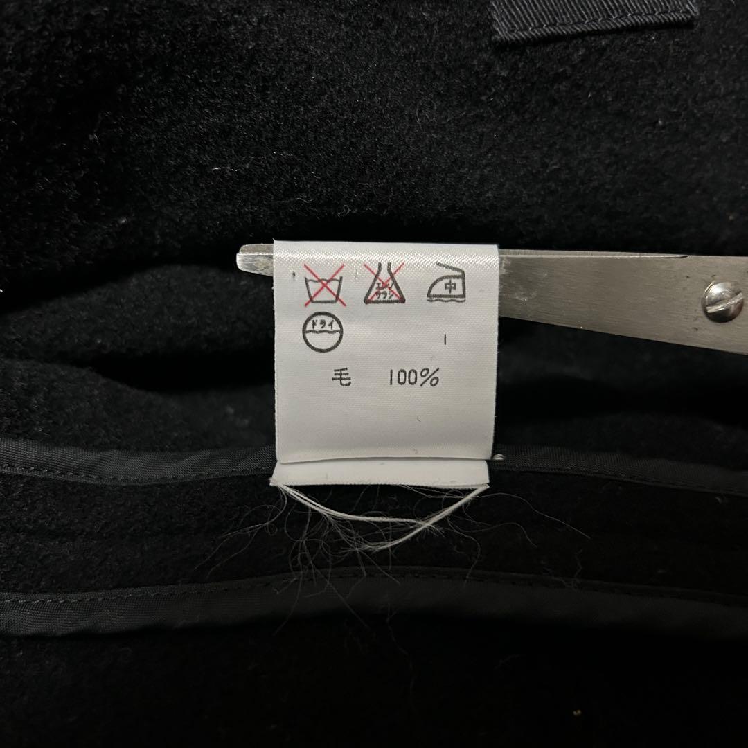 90s ラルフローレン ダッフルコート ブラック 大文字タグ