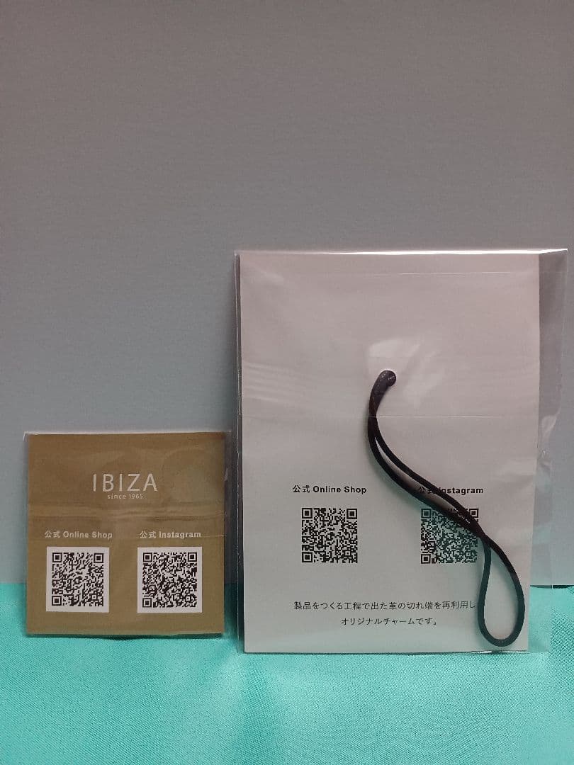 IBIZA　イビサ　バッグチャーム　マスコット ポーチセット