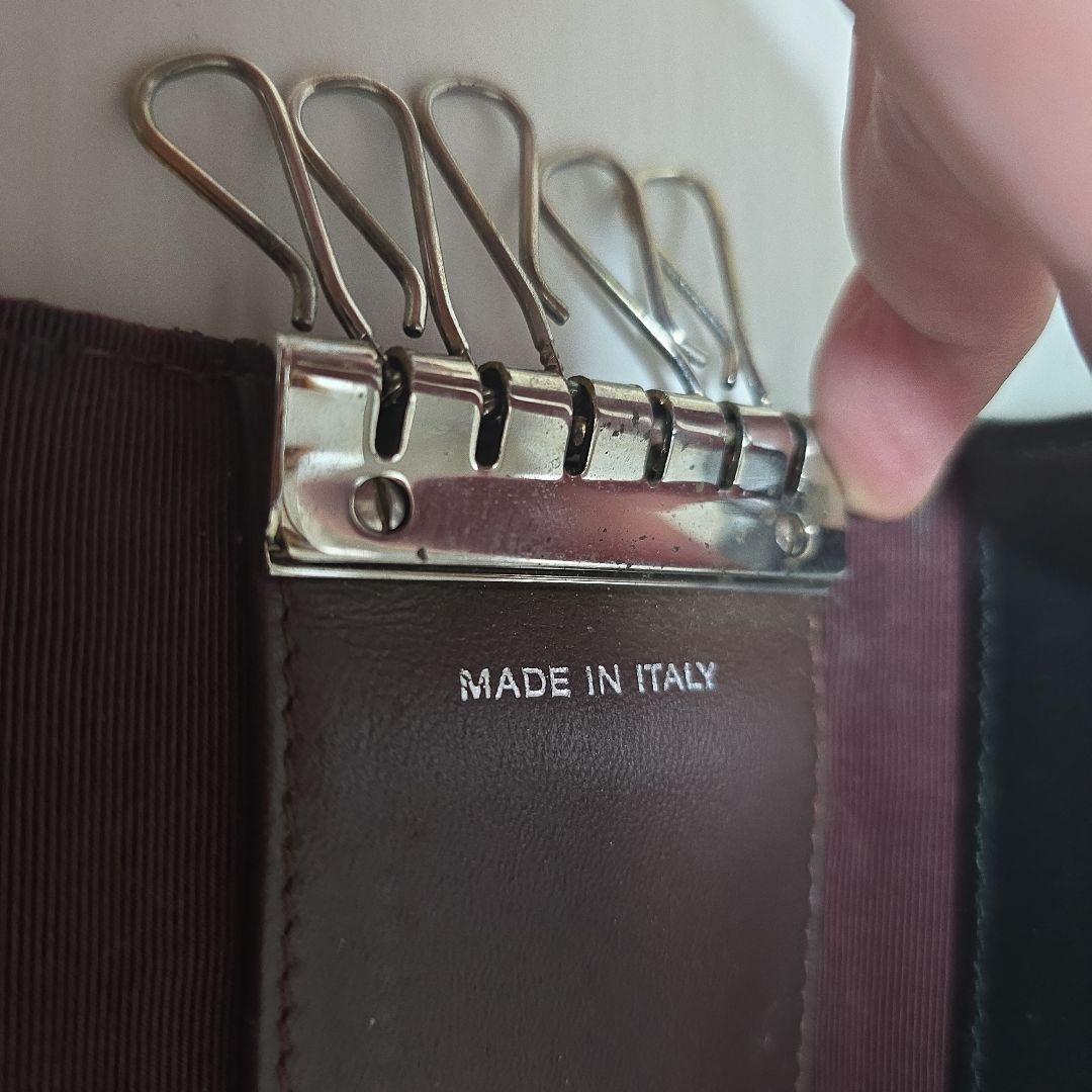 CHANEL キルティング レザーキーケース