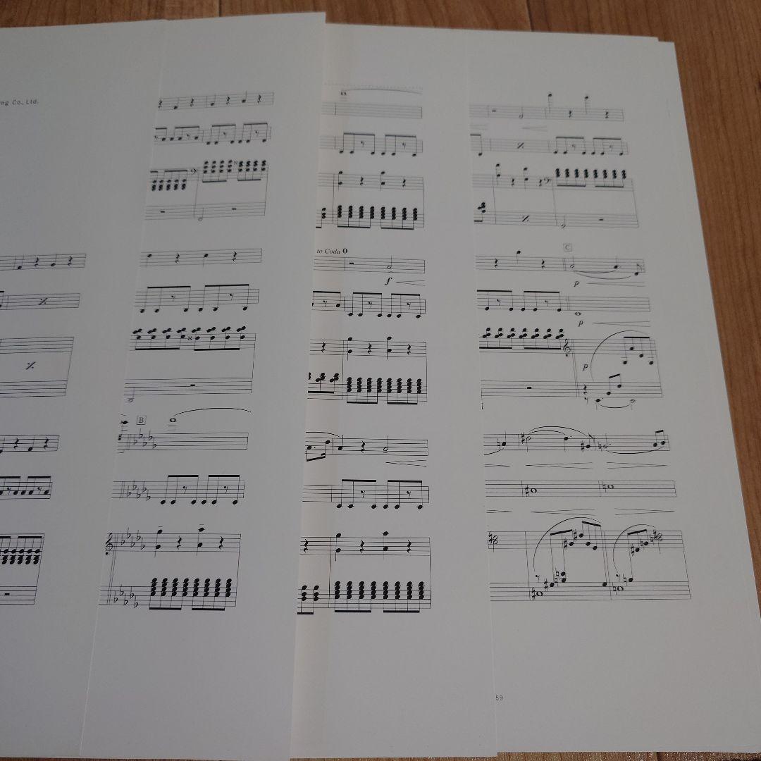 期間限定値下 坂本龍一 楽譜　Trio / Ryuichi Sakamoto