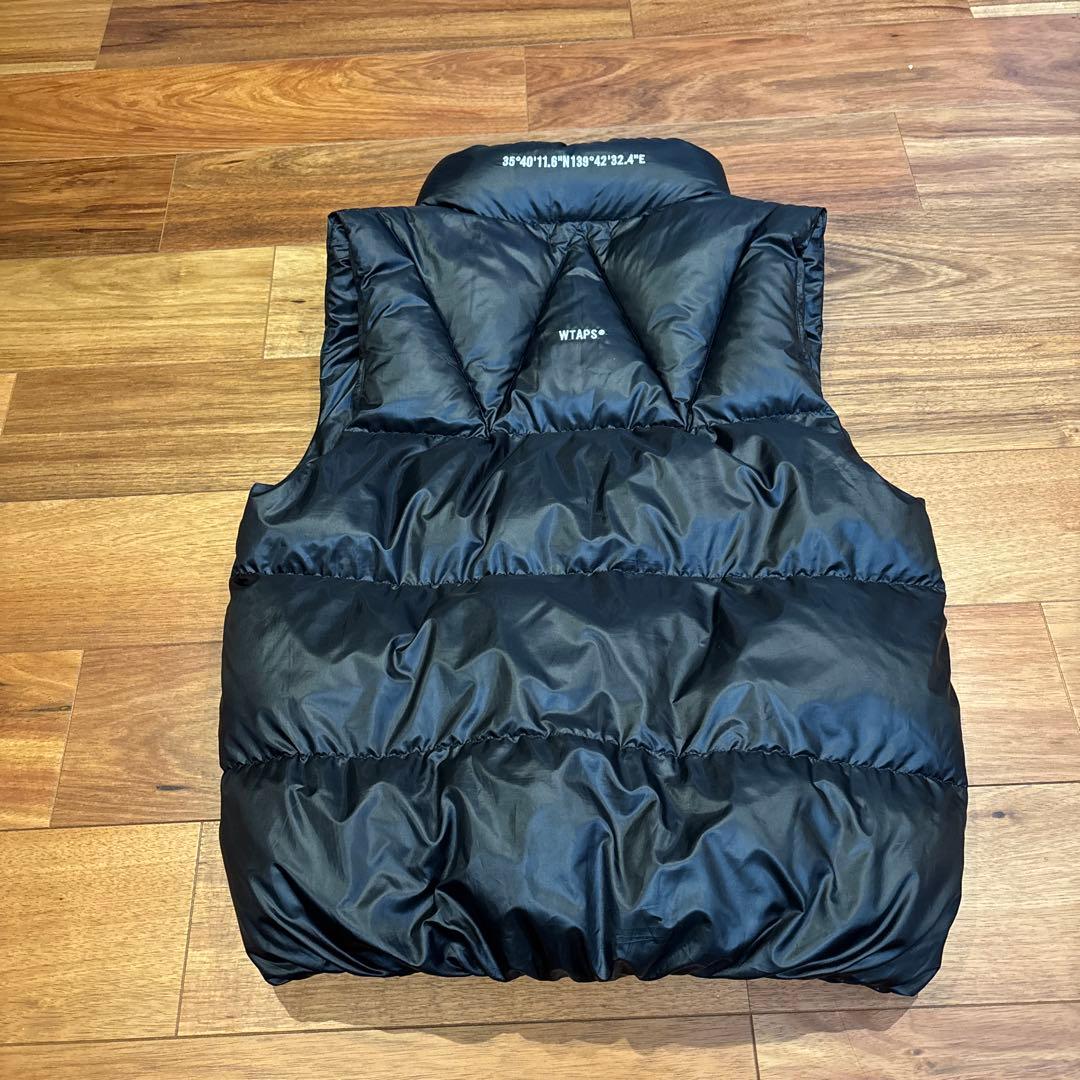 WTAPS ブラック ダウンベスト