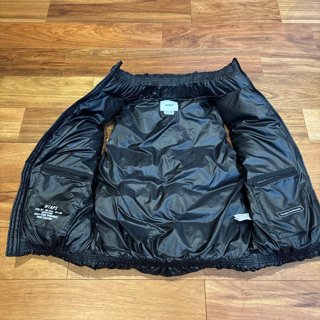 WTAPS ブラック ダウンベスト