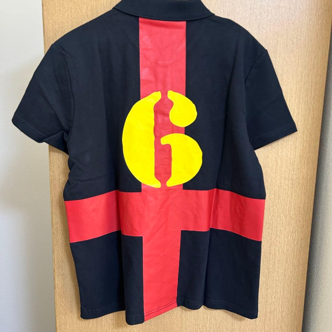 MOWALOLA ポロシャツ / RED POLO SHIRT 半袖　タグ付き