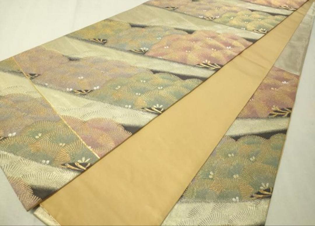 振袖 フルセット6点サイズM〜Ｌ草花　ビーズ　暈し染　金彩　正絹