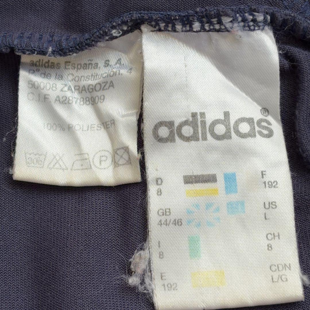 90s adidas サッカー スペイン代表 ベロアジャージ トラックジャケット