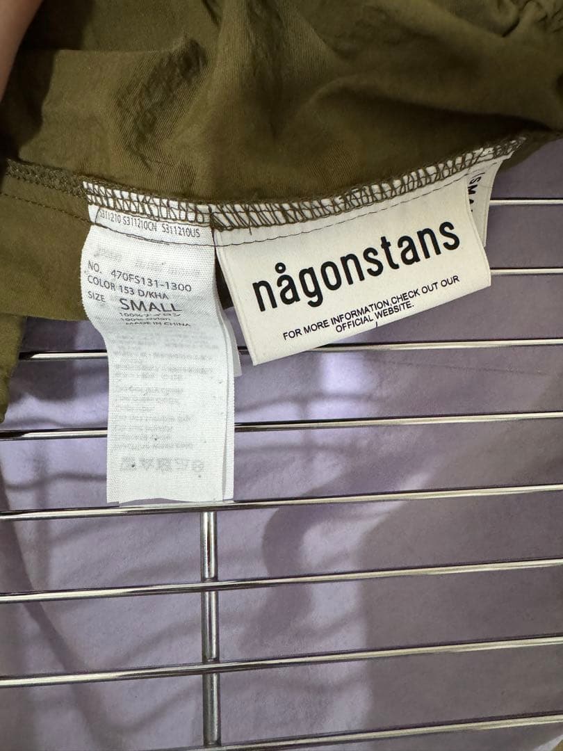 ナゴンスタンス nagonstans 撥水　パンツ