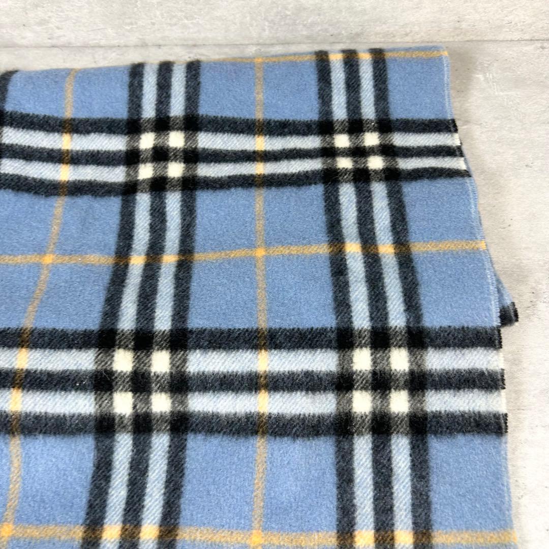 美品　BURBERRY LONDON カシミヤ100% ノバチェック マフラー