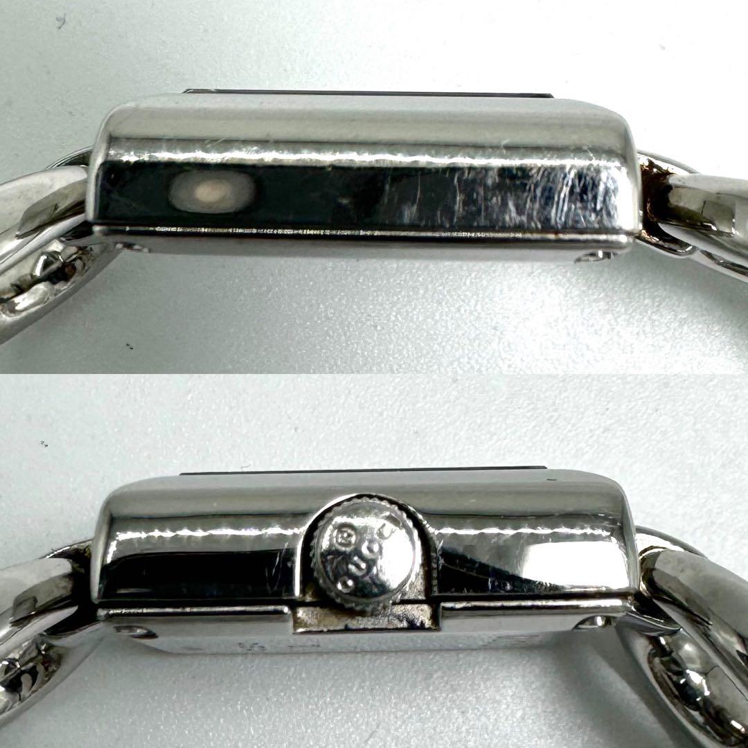 【稼動】GUCCI トルナヴォーニ 時計 120 バングル GG シェル文字盤