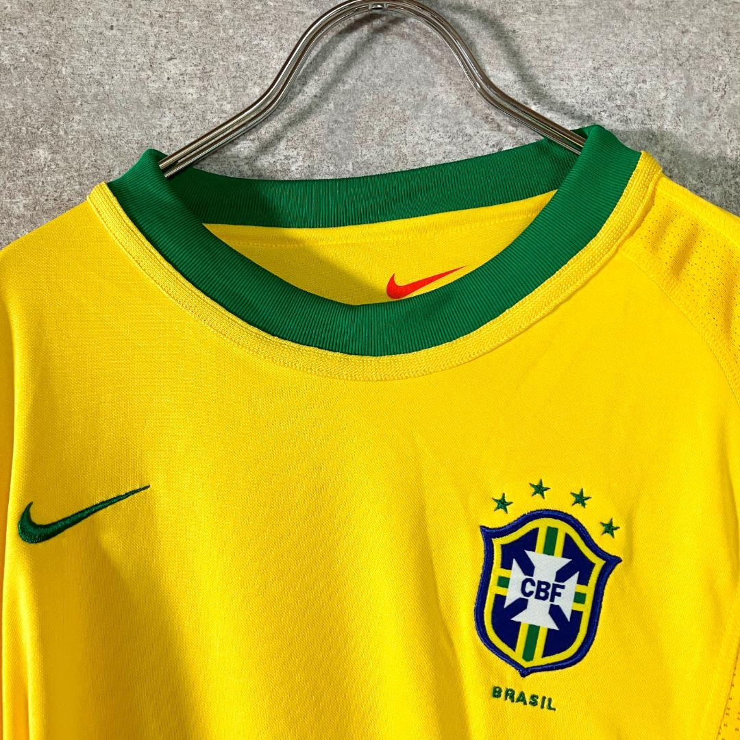 NIKE ユニフォーム　サッカー ブラジル代表 CBF　00-02 紙タグ付き