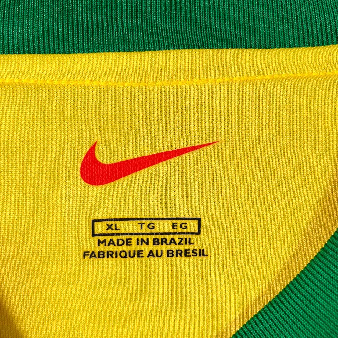 NIKE ユニフォーム　サッカー ブラジル代表 CBF　00-02 紙タグ付き