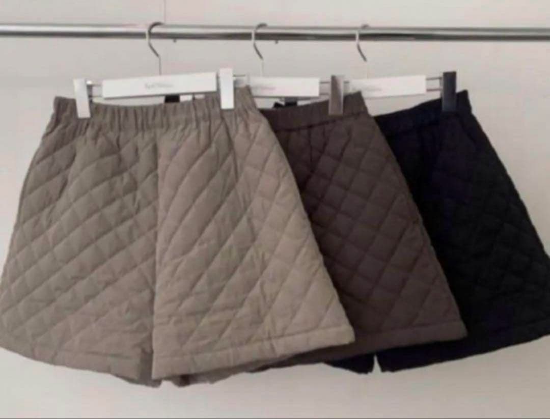 チビママさん専用⭐︎rosy monster⭐︎キルティングショートパンツ　ブラウン