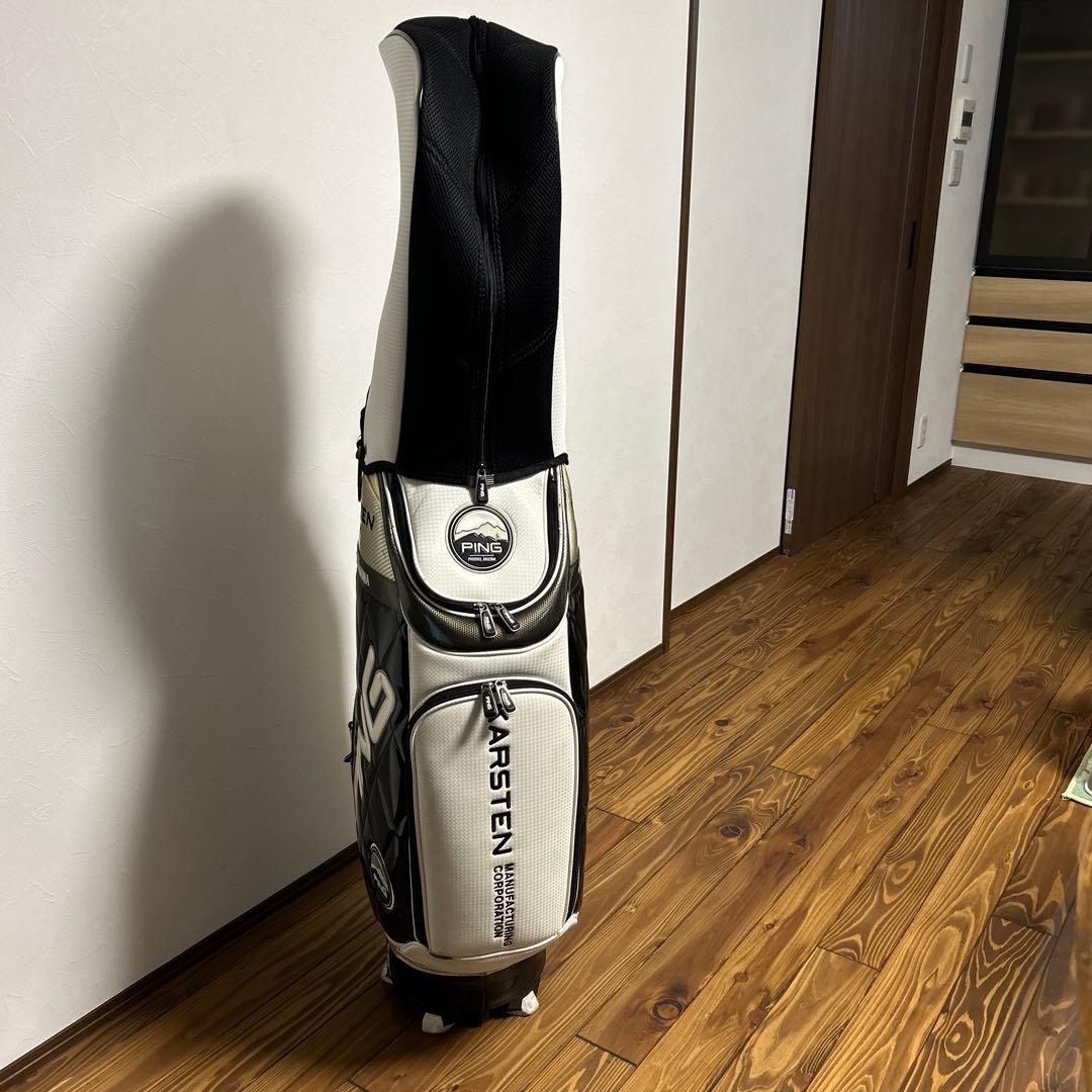 ＤＤＤです PING ミスターピン　キャディバック　エナメル仕様