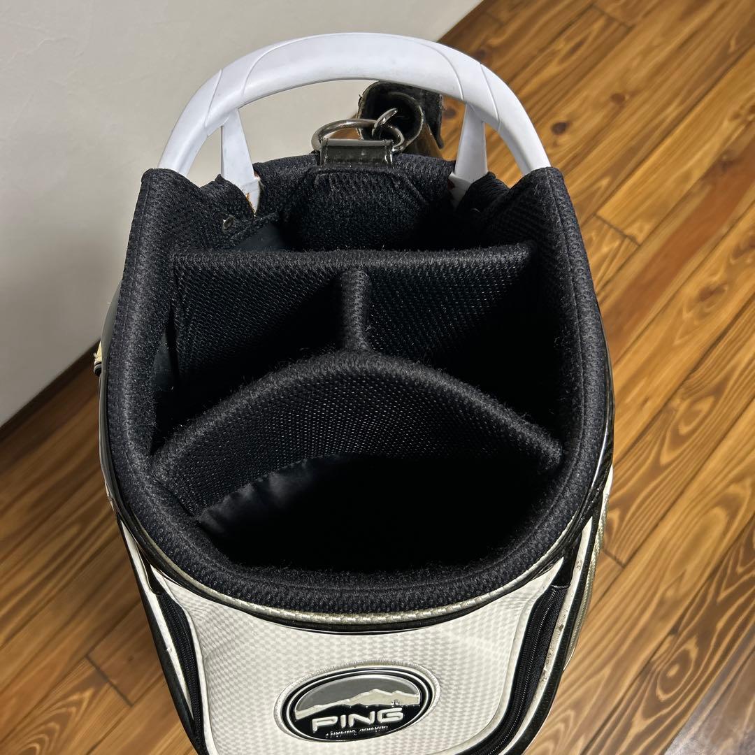 ＤＤＤです PING ミスターピン　キャディバック　エナメル仕様