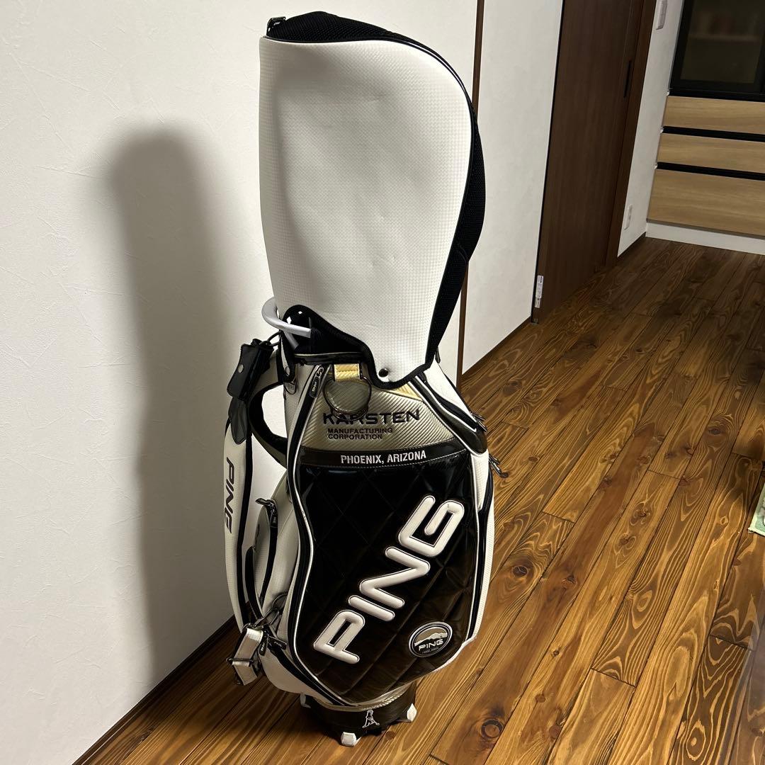 ＤＤＤです PING ミスターピン　キャディバック　エナメル仕様