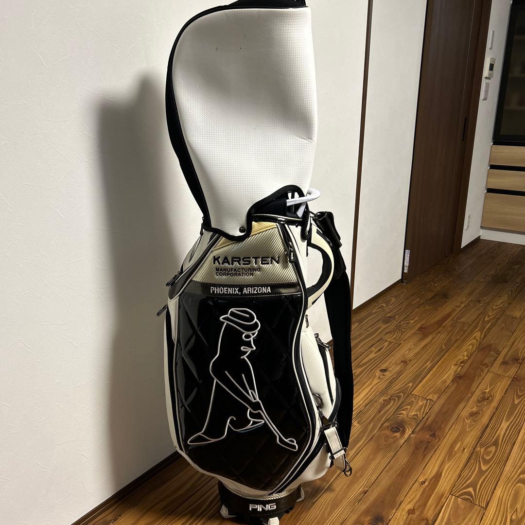 ＤＤＤです PING ミスターピン　キャディバック　エナメル仕様