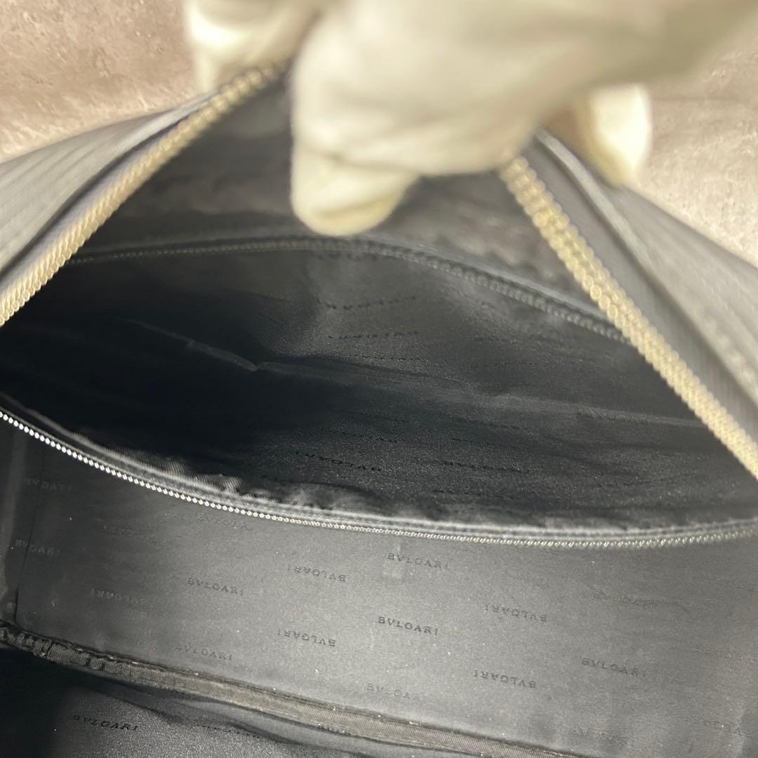 【美品・南京錠付】 ブルガリ ボストンバッグ ミレリゲ 大容量トラベル 出張