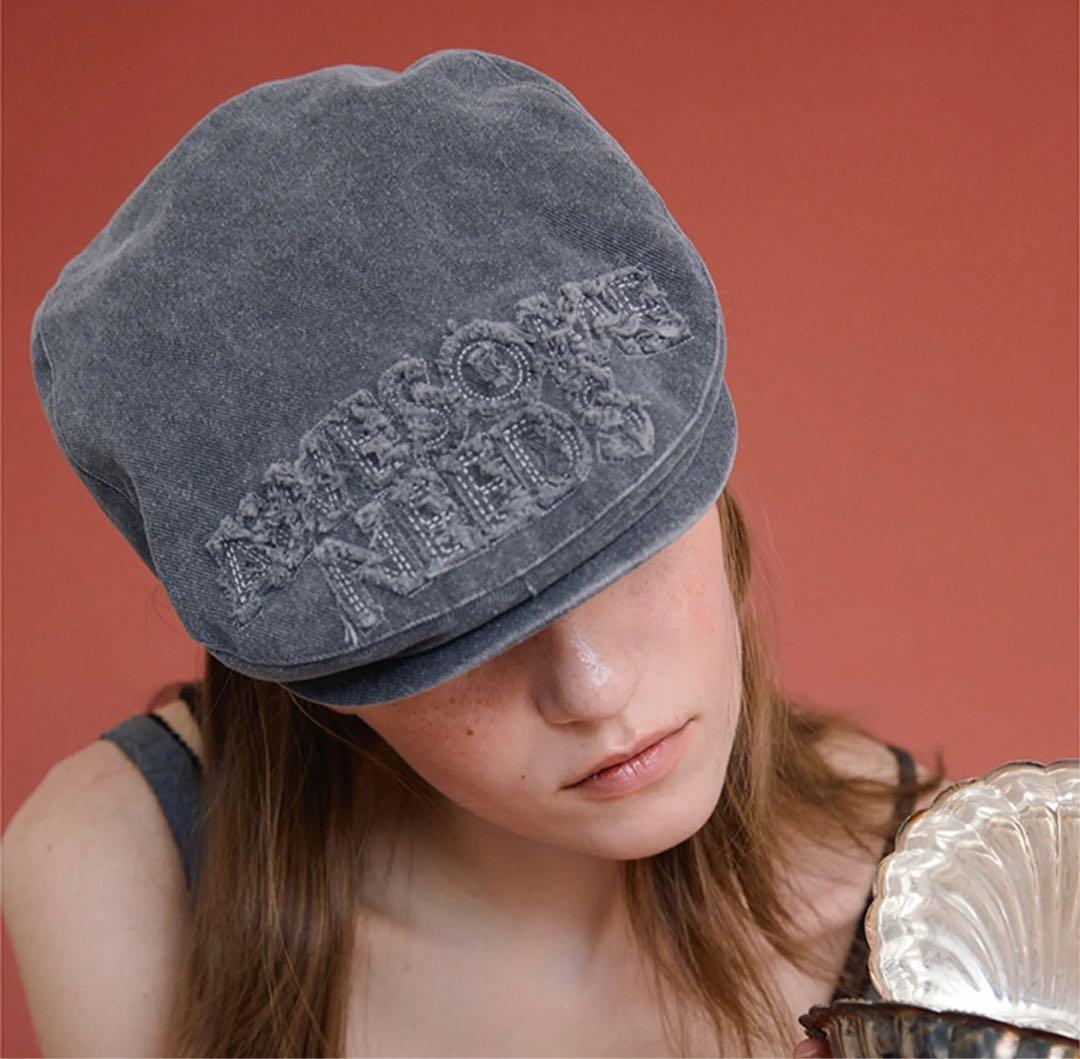 AWESOME NEEDS グレーキャスケット