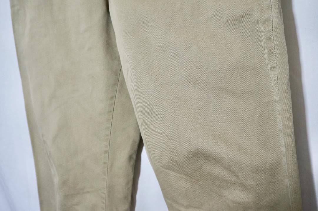 ヴィンテージ　60s US ARMY コットンチノパン　カーキ　36×31
