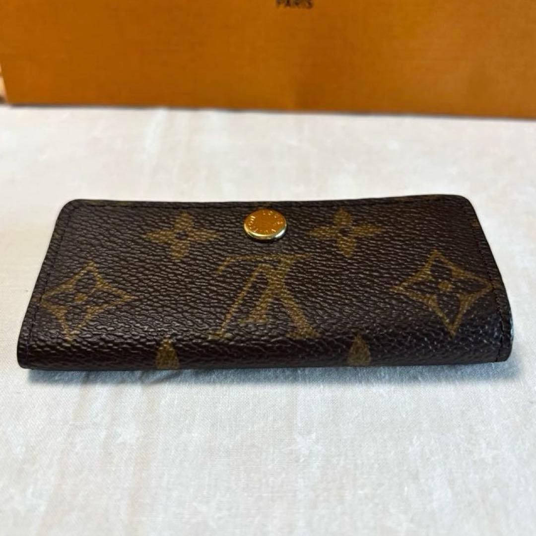 LOUIS VUITTON ルイヴィトン ミュルティクレ4 キーケース 青