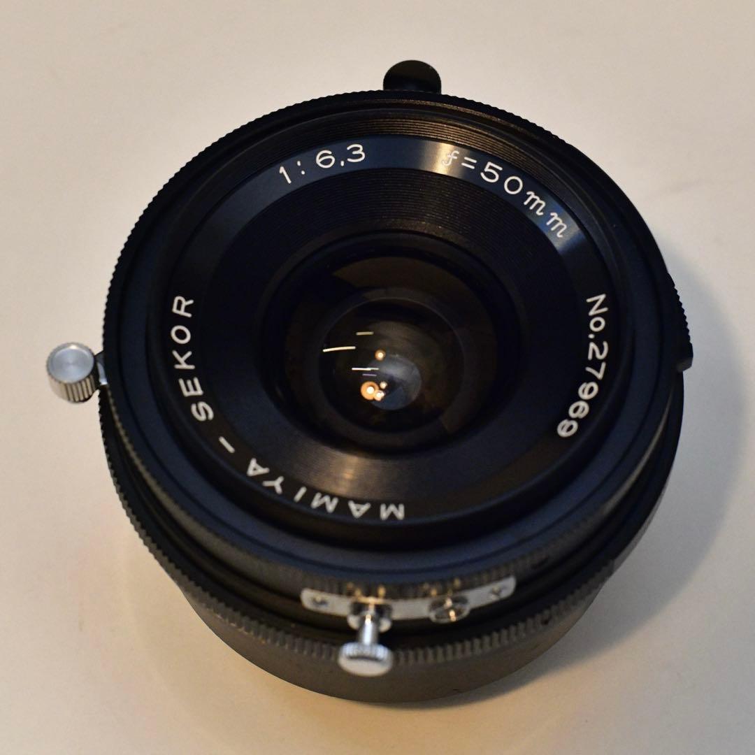 Mamiya Sekor 50mm f/6.3 ファインダー付き