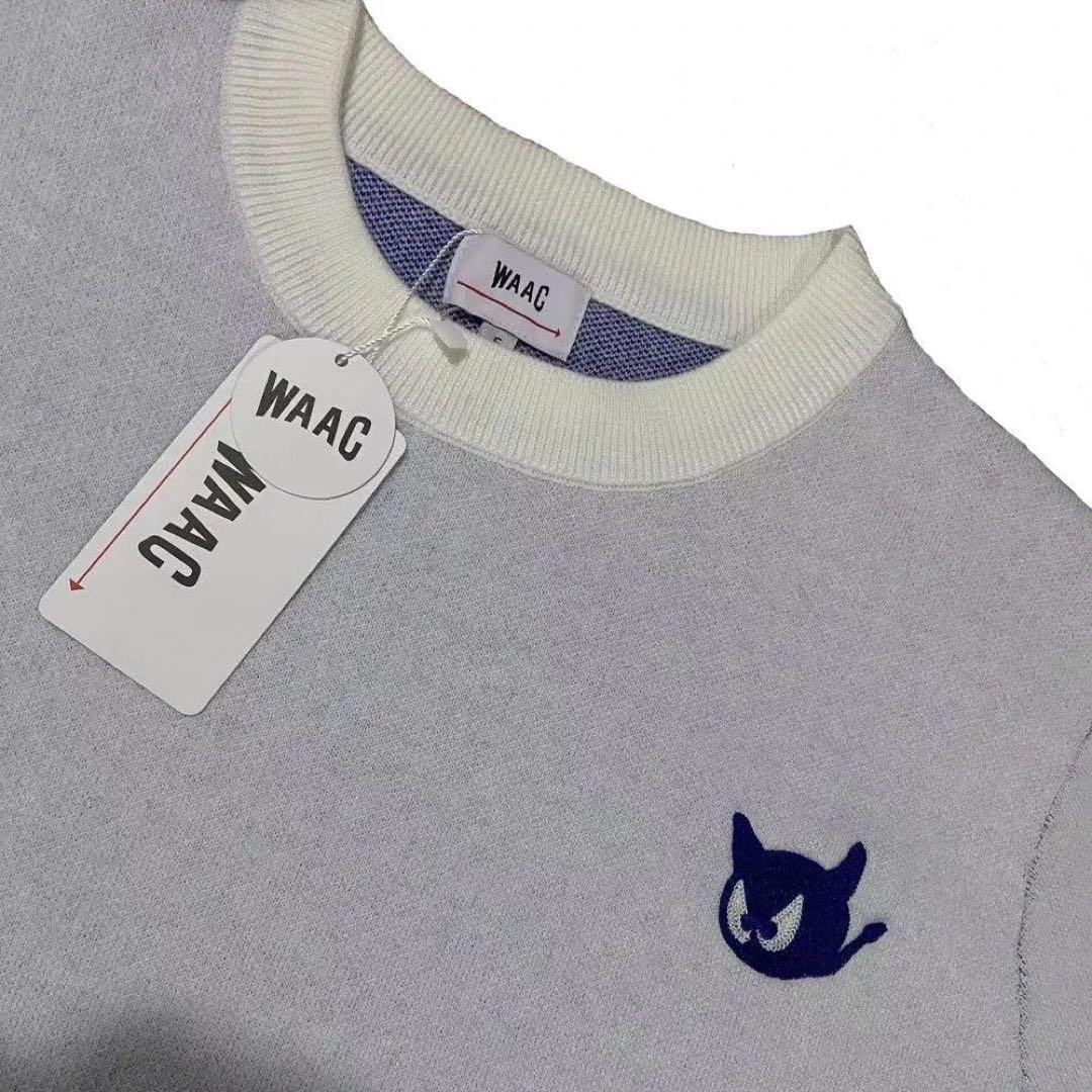新品WAACゴルフメンズニットLサイズ