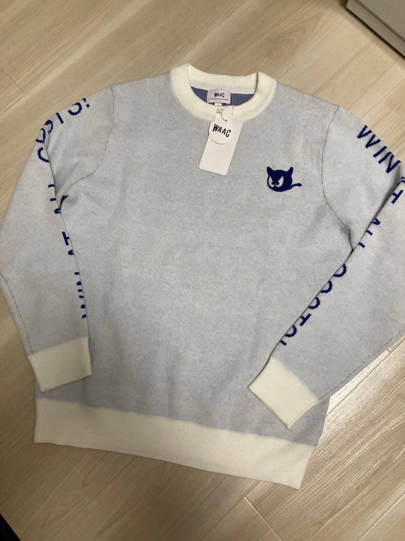 新品WAACゴルフメンズニットLサイズ