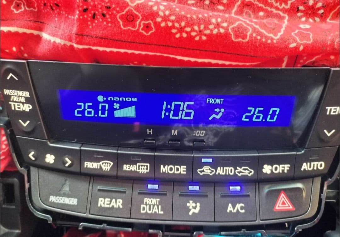 【LED打ち替え品】20ヴェルファイア アルファード後期最上級グレードエアコン