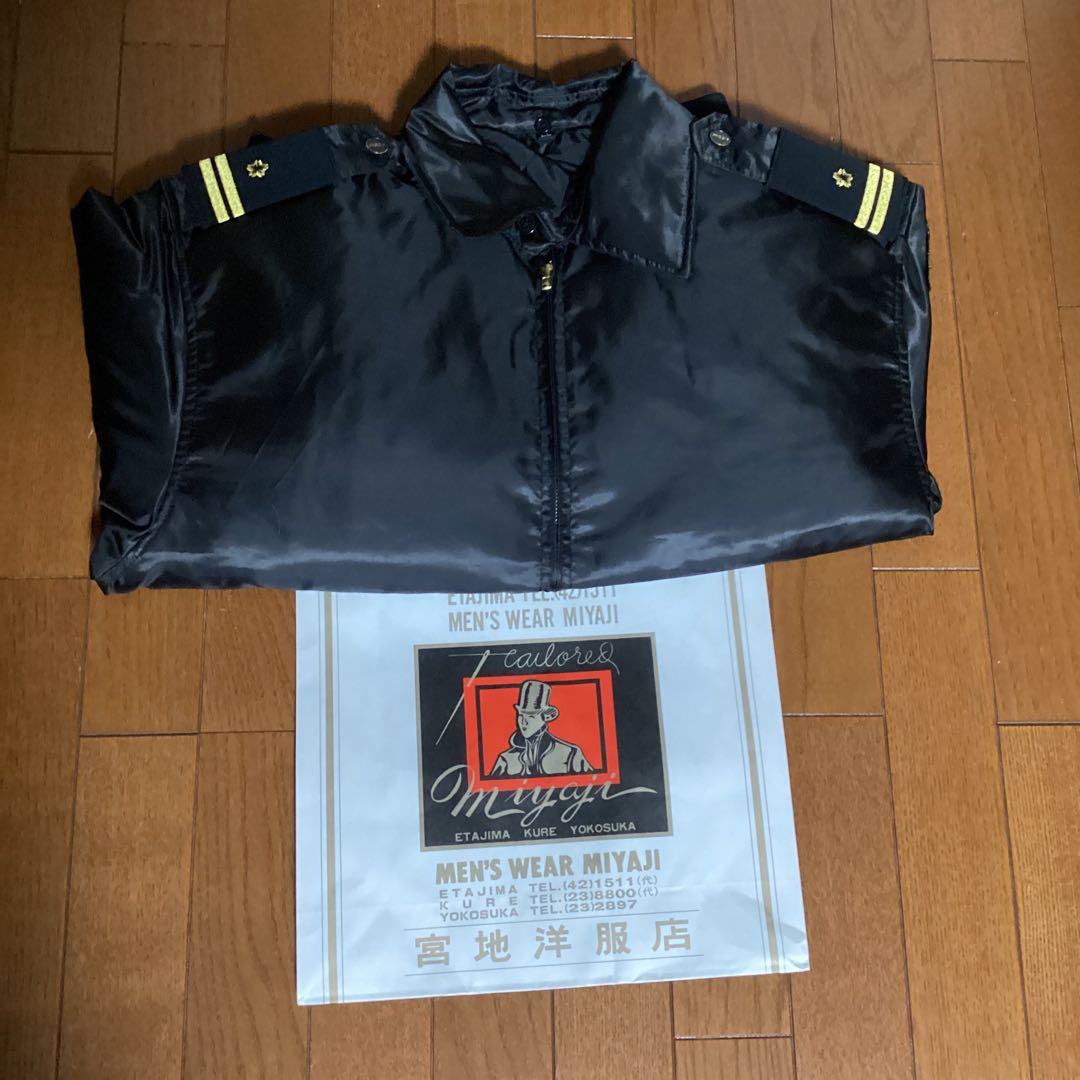 アルパナ　MSDFロゴ付きブラックジャケット　新品　肩章なし　LLサイズ