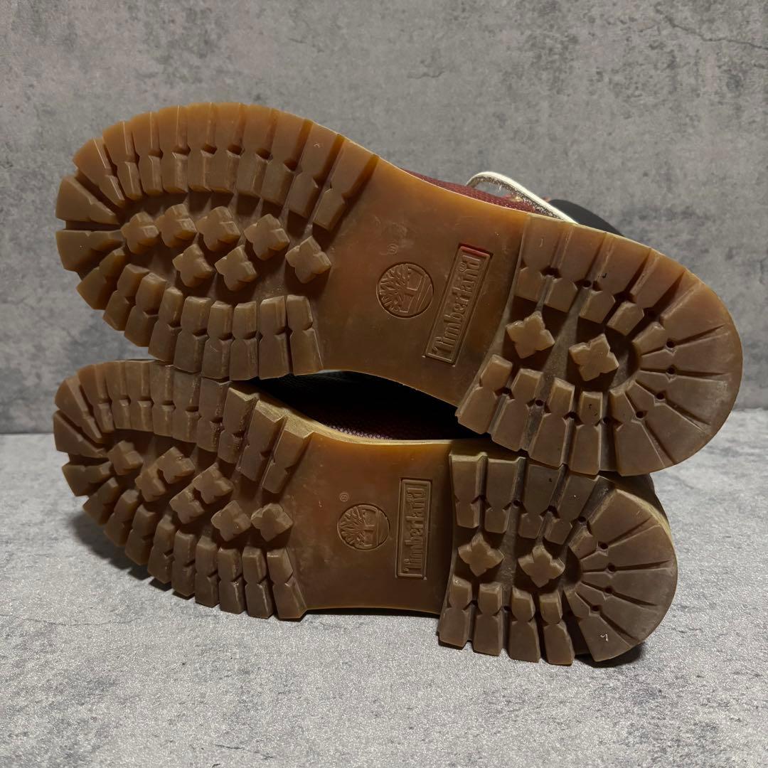 極美品　ティンバーランド　6インチプレミアムブーツ　シボ革　2163