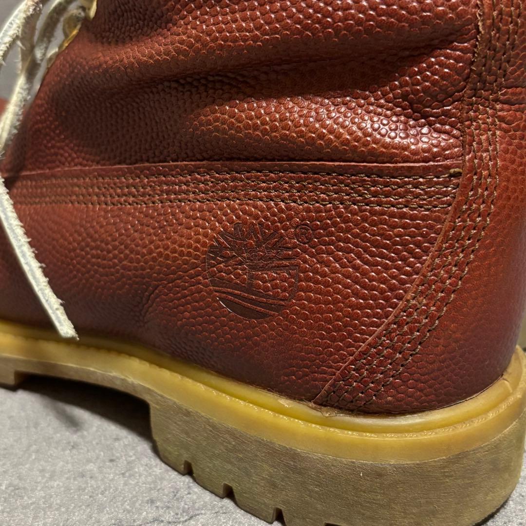 極美品　ティンバーランド　6インチプレミアムブーツ　シボ革　2163