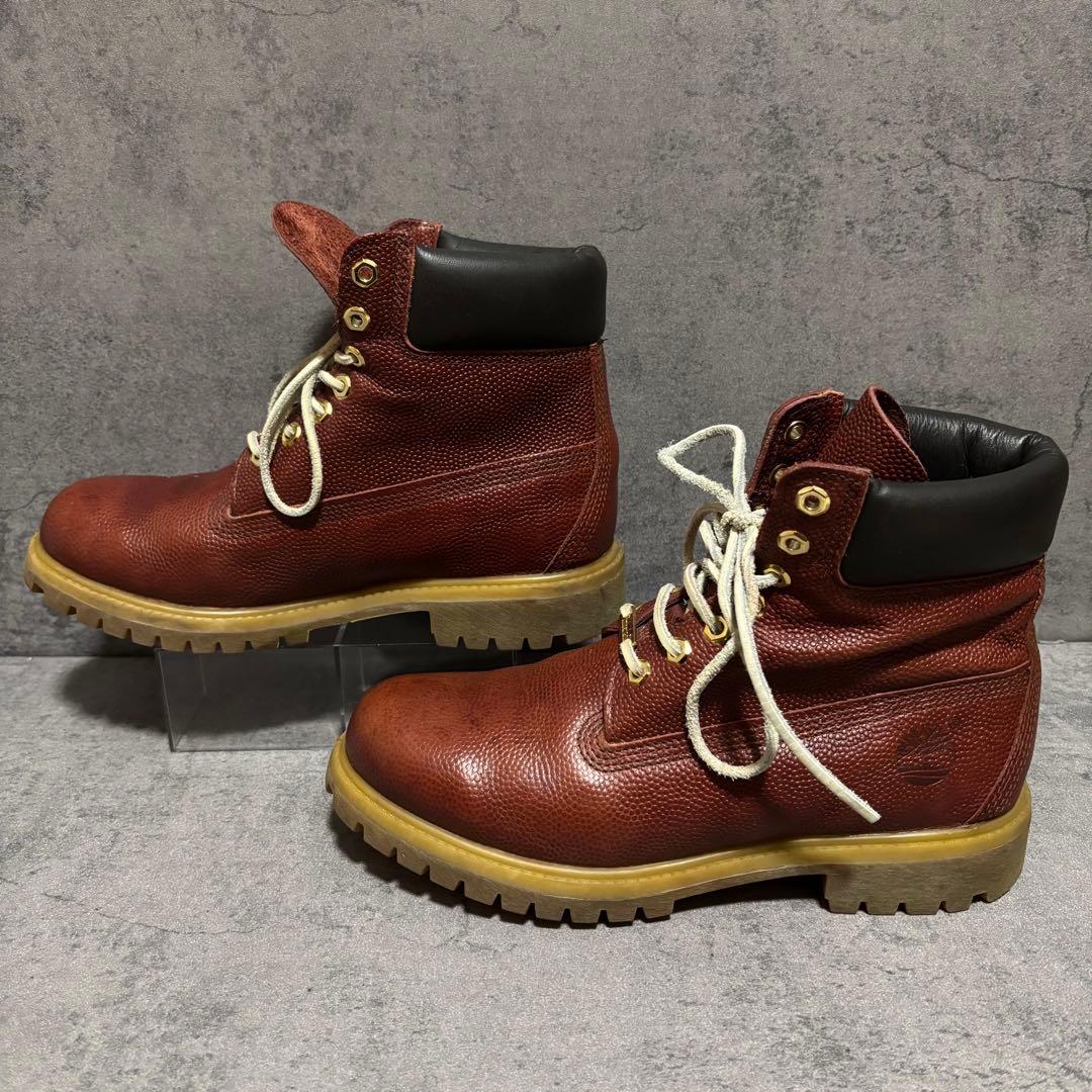 極美品　ティンバーランド　6インチプレミアムブーツ　シボ革　2163