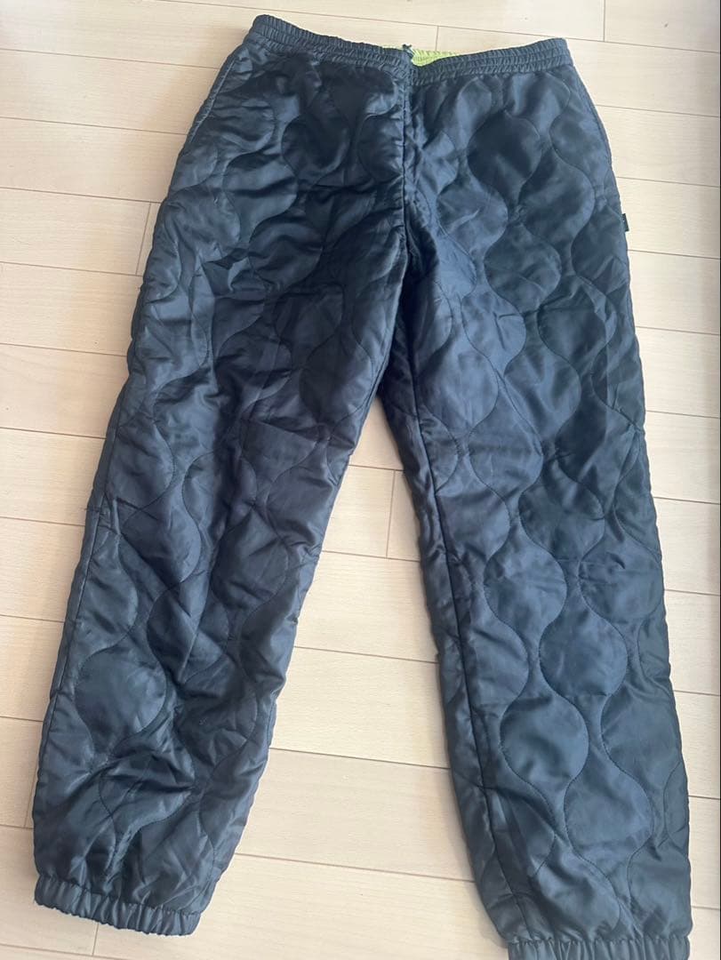 Matthew さん専用❗️❗️ Stussy キルティング ブラックパンツ