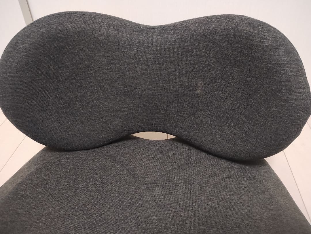 エクスジェル ハグカンフィ グレー 座椅子 補助椅子 在宅 リモートワーク