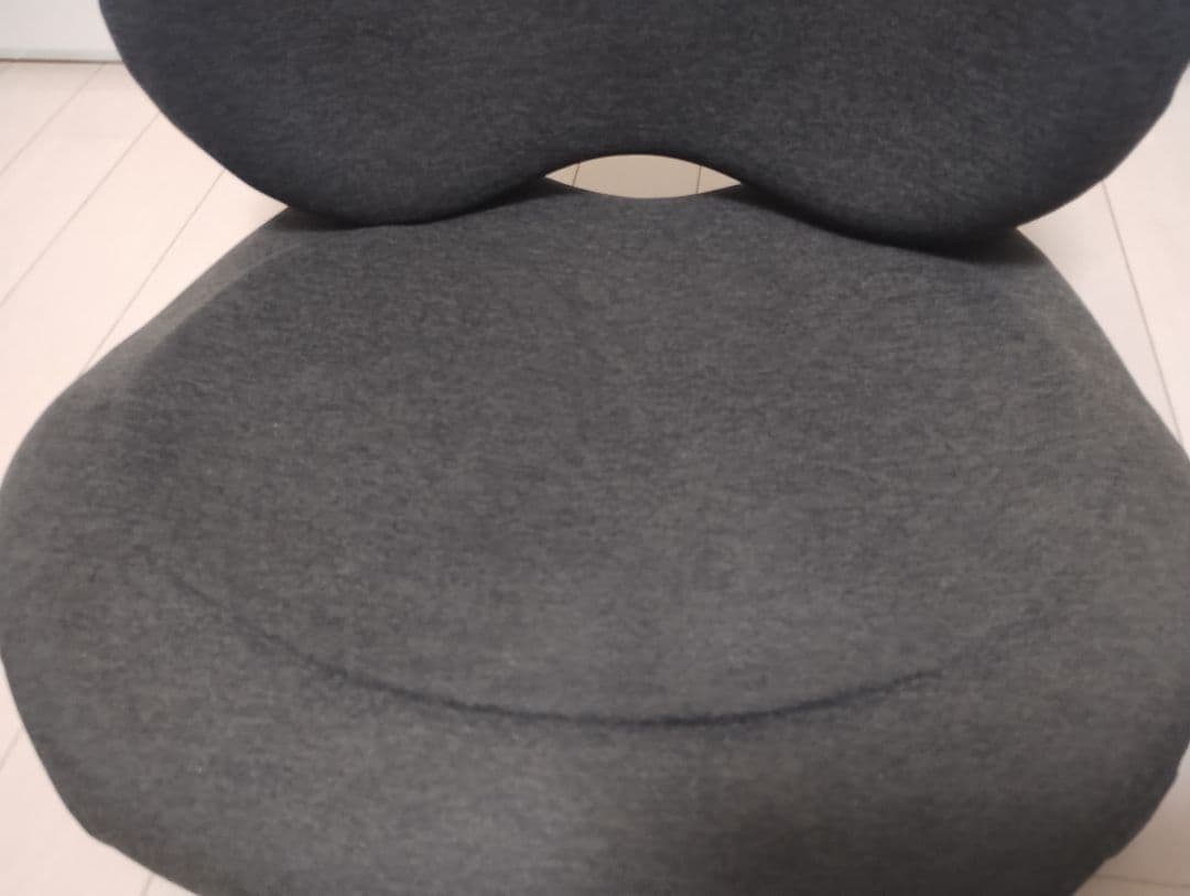 エクスジェル ハグカンフィ グレー 座椅子 補助椅子 在宅 リモートワーク