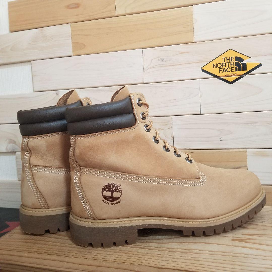 極美品　ティンバーランド　ウィート　防水　ヌバック　プレミアムブーツ　26.5