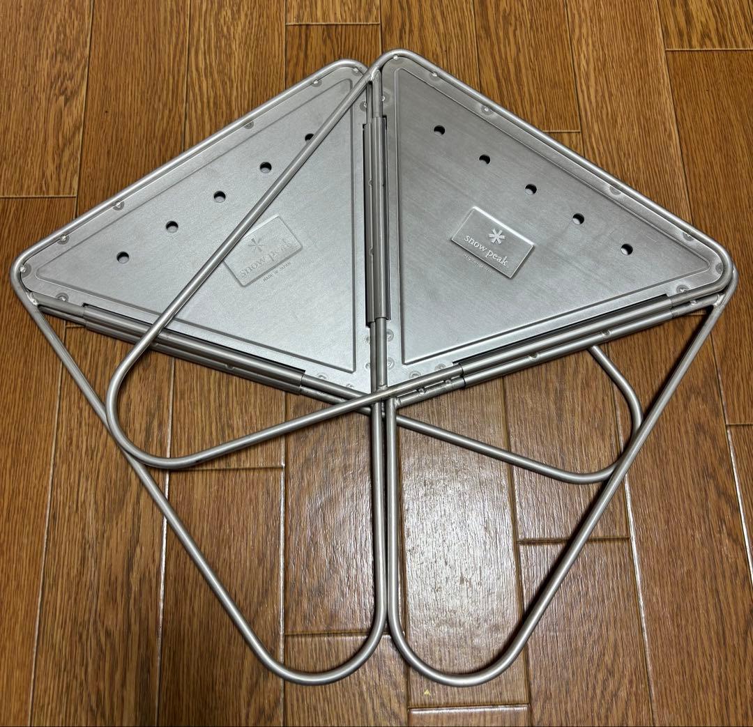 【新品未使用】スノーピーク  peak 焚き火台 M（2〜3人用）
