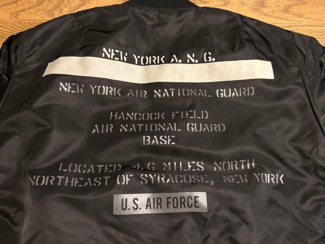 ゆうま / AVIREX/REFLECT STENCIL MA-1/M