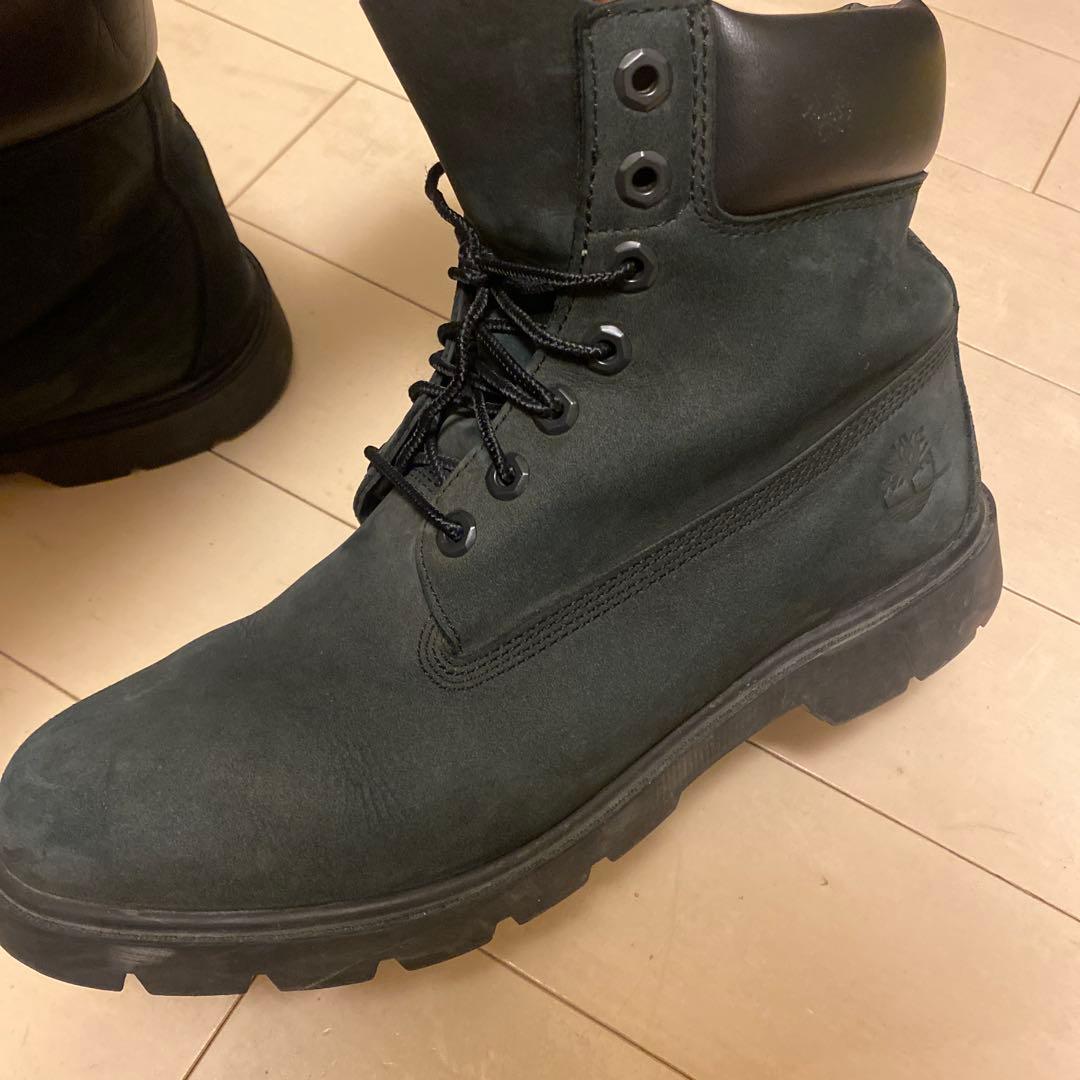 Timberland ティンバーランド ブラック ワークブーツ