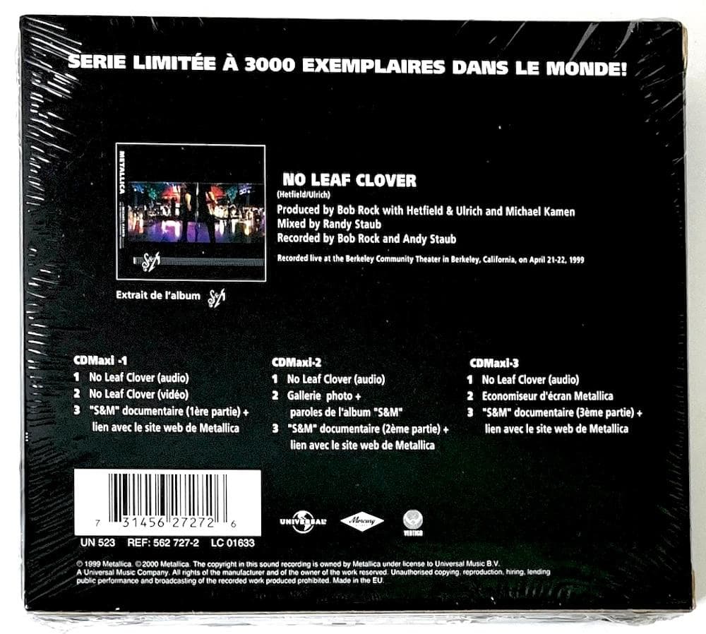 新品未開封 廃盤 CD BOX LLICA NO LEAF CLOVER