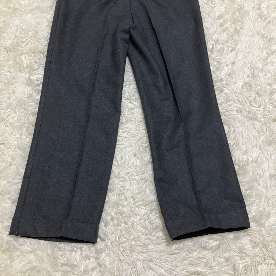 Polo By Ralph Lauren ツータック ウールパンツ グレー