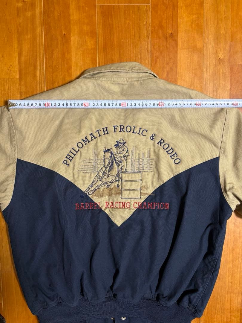 b*）様 80年代WESTARK JACKETS 刺繍ジャケット スタジアムジャ