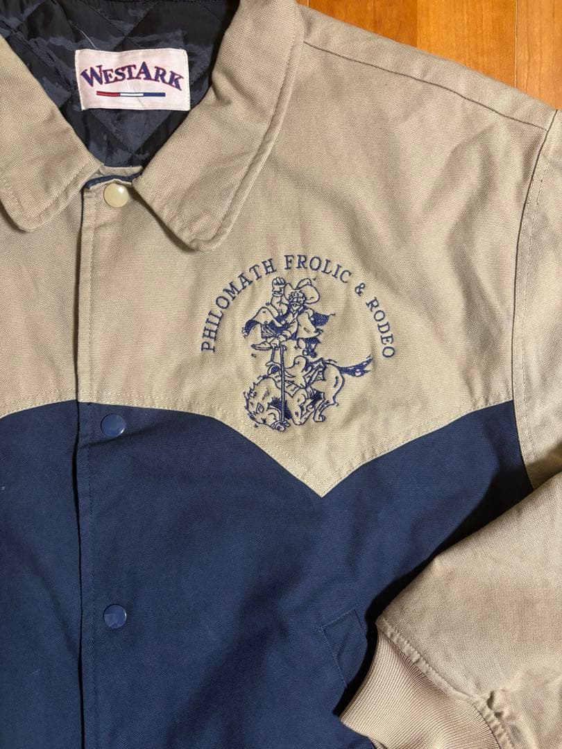 b*）様 80年代WESTARK JACKETS 刺繍ジャケット スタジアムジャ