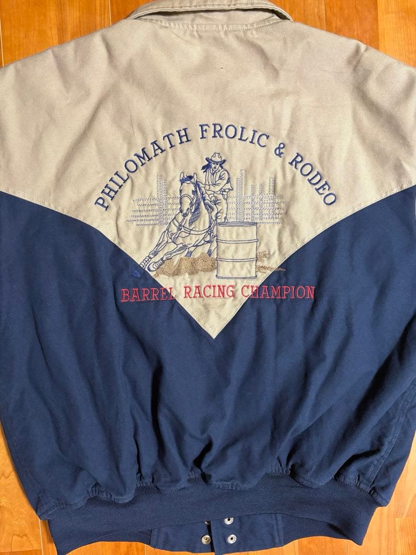 b*）様 80年代WESTARK JACKETS 刺繍ジャケット スタジアムジャ