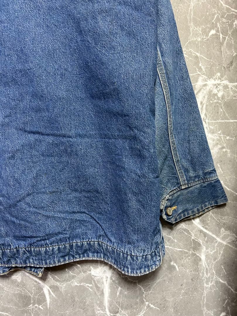 USA製 Roebucks デニムカバーオールXL相当 90s ヴィンテージ