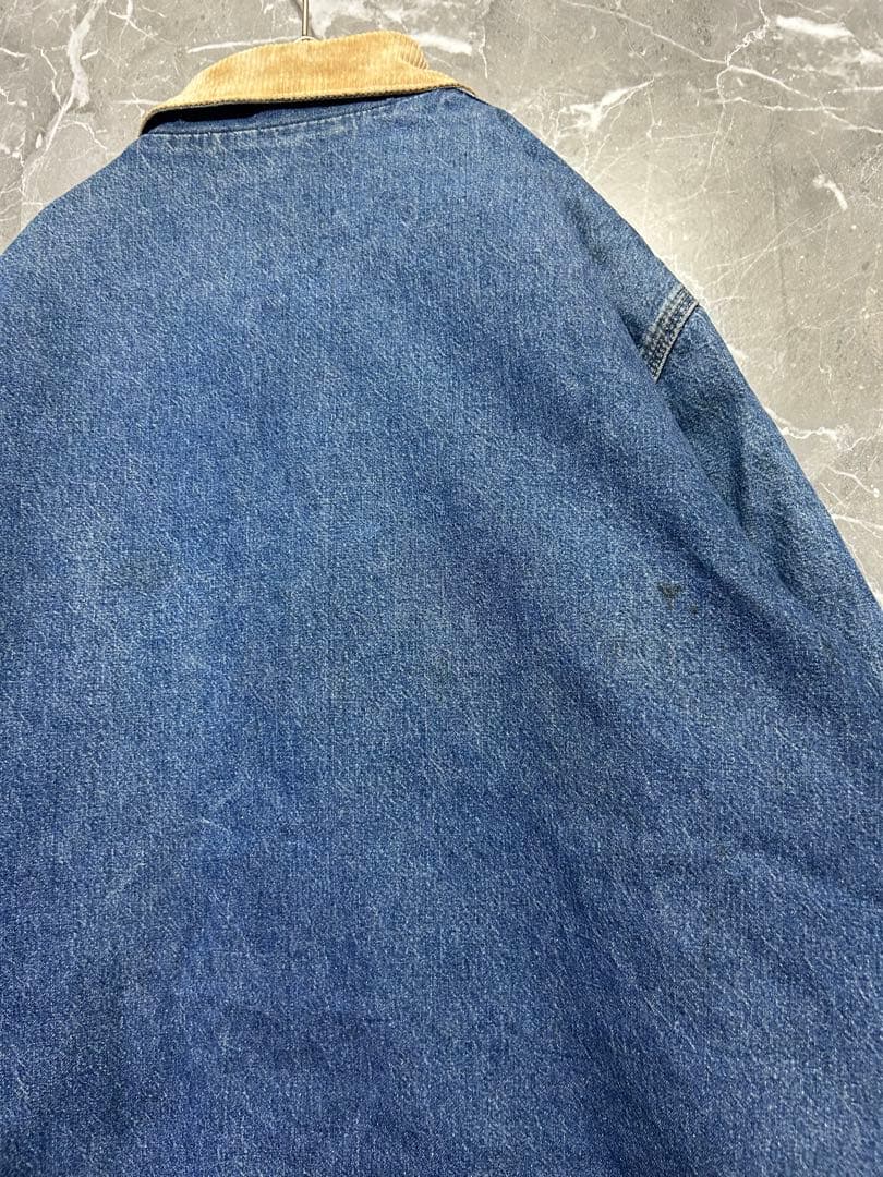 USA製 Roebucks デニムカバーオールXL相当 90s ヴィンテージ