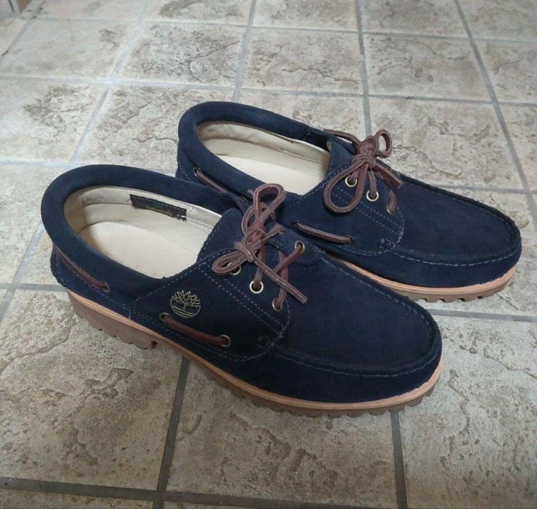 Timberland 3eye クラシック スウェード ダークブルー