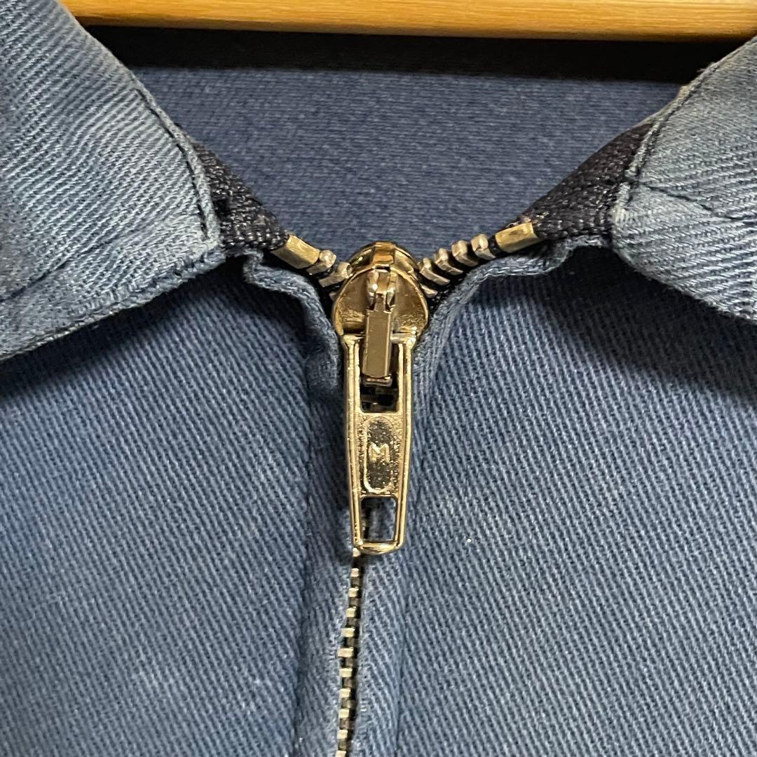 スーベニアジャケット　龍×鷹　刺繍　ブルー